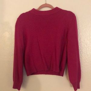 Mock neck sweater!
